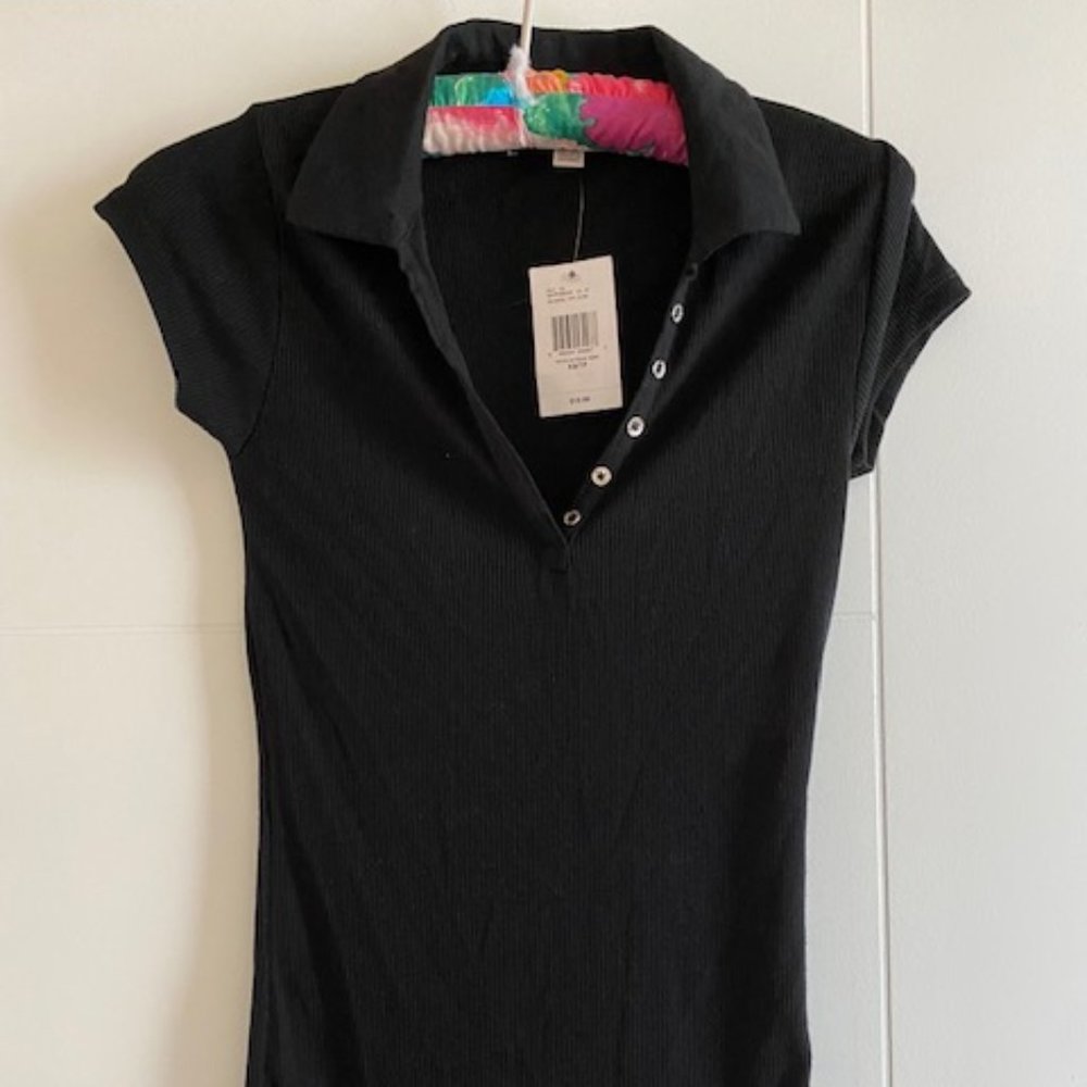 Guess Collard T-shirt NEW